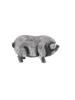RUSSIAN 84 SILVER PIG FIGURINE WITH GEM STONE EYES PIC-4