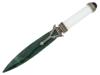 RUSSIAN SILVER CLOISONNE ENAMEL JADE LETTER OPENER PIC-1