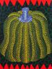 JAPANESE PUMPKIN ACRYLIC PAINTING AFTER YAYOI KUSAMA PIC-1