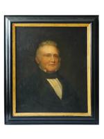 AMERICAN PRESIDENT MADISON OIL PORTRAIT PAINTING