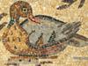 ANCIENT ROMAN EGYPTIAN MOSAIC SHOWCASING A DUCK PIC-1