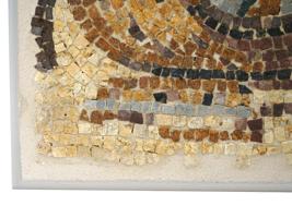 ANCIENT ROMAN EGYPTIAN MOSAIC SHOWCASING A DUCK