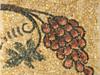 ANCIENT ROMAN MOSAIC FEATURING A GRAPEVINE PIC-1