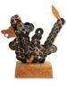 CHINESE FIGURINE OF DRAGON CRAFTED FROM ANCIENT COINS PIC-1