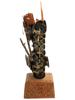 CHINESE FIGURINE OF DRAGON CRAFTED FROM ANCIENT COINS PIC-4