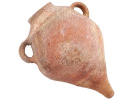 ANCIENT BYZANTINE TERRACOTTA AMPHORA WITH HANDLES