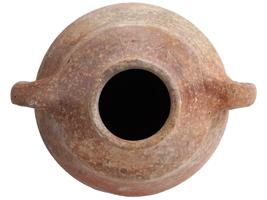 ANCIENT BYZANTINE TERRACOTTA AMPHORA WITH HANDLES
