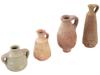 ANCIENT BYZANTINE TERRACOTTA JUGS OF VARIOUS SIZES PIC-1