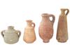 ANCIENT BYZANTINE TERRACOTTA JUGS OF VARIOUS SIZES PIC-0