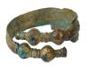 ANCIENT GREEK GILT BRONZE BRACELET PIC-0