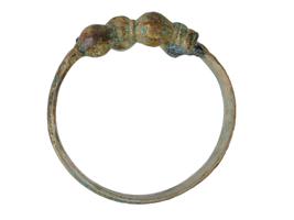 ANCIENT GREEK GILT BRONZE BRACELET