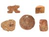 ANCIENT TERRACOTTA AND CARVED STONE SEALS ANIMALS MOTIF PIC-0