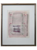 AMERICAN ABSTRACT LITHOGRAPH BY ELEANOR BURNETTE