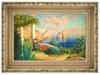 GEORGII LAPCHINE RUSSIAN FRENCH CAPRI OIL PAINTING PIC-0