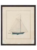 VTG PRINT HUDSON RIVER SLOOP BY MELBOURNE SMITH