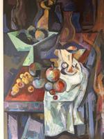 1960 FRENCH STILL LIFE PAINTING ATTR GEORGES BRAQUE