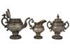 ANTIQUE AMERICAN GERARDUS BOYCE COIN SILVER TEA SET PIC-3