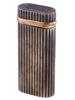 VINTAGE 1993 CARTIER PARIS GILDED RIBBED LIGHTER PIC-0