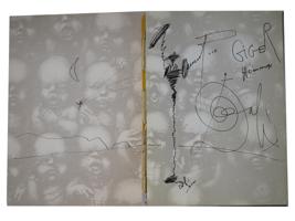 SALVADOR DALI AND HR GIGER ALBUMS WITH AUTOGRAPHS