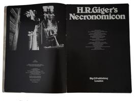 SALVADOR DALI AND HR GIGER ALBUMS WITH AUTOGRAPHS