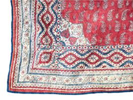 CLASSIC ANTIQUE PERSIAN KALAMKARI COTTON TEXTILE