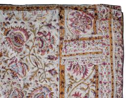 CLASSIC ANTIQUE PERSIAN KALAMKARI COTTON TEXTILE