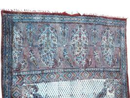 CLASSIC ANTIQUE PERSIAN KALAMKARI COTTON TEXTILE