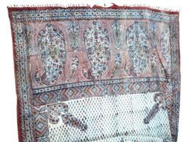 CLASSIC ANTIQUE PERSIAN KALAMKARI COTTON TEXTILE