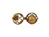 GILT BRONZE PENDANT PERFUME LOCKET WITH MUSIC BALL PIC-6