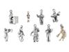 COLLECTION OF VARIOUS CHARM FIGURES PIC-0