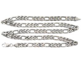 LONG CLASSIC STERLING SILVER FLAT LINK CHAIN