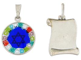 VINTAGE STERLING SILVER MAGEN DAVID PENDANTS