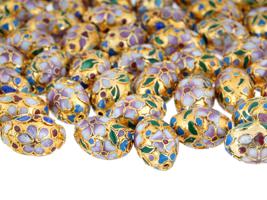 LARGE COLLECTION OF CHINESE CLOISONNE ENAMEL BEADS