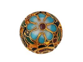 LARGE COLLECTION OF CHINESE CLOISONNE ENAMEL BEADS