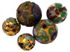 LARGE COLLECTION OF CHINESE CLOISONNE ENAMEL BEADS PIC-2