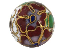 LARGE COLLECTION OF CHINESE CLOISONNE ENAMEL BEADS