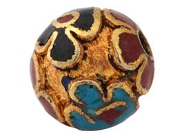 LARGE COLLECTION OF CHINESE CLOISONNE ENAMEL BEADS