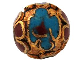 LARGE COLLECTION OF CHINESE CLOISONNE ENAMEL BEADS