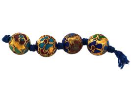 LARGE COLLECTION OF CHINESE CLOISONNE ENAMEL BEADS