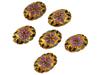 COLLECTION OF CHINESE FLORAL CLOISONNE ENAMEL BEADS PIC-0