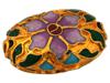 COLLECTION OF CHINESE FLORAL CLOISONNE ENAMEL BEADS PIC-5