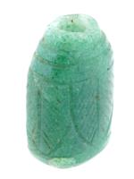 ANTIQUE CHINESE CARVED JADE SNUFF OR PERFUME BOTTLE