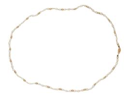 VINTAGE SEED PEARL NECKLACE WITH 14K GOLD CLASP