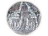 JUDAICA ISRAELI STERLING SILVER FILIGREE BROOCH PIC-1