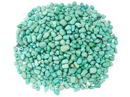 COLLECTION OF HUGE DRILLED GREEN TURQUOISE BEADS