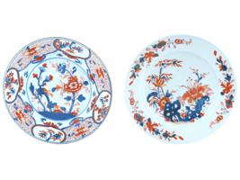 LOT CHINESE LATE MING DYNASTY IMARI PORCELAIN PLATES