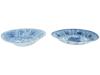 ANTIQUE CHINESE BLUE AND WHITE KRAAK PORCELAIN DISHES PIC-1