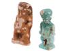 ANCIENT PTOLEMAIC EGYPTIAN TERRACOTA FAIENCE IDOLS PIC-1
