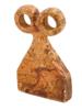 ANCIENT NEAR EASTERN MESOPOTAMIAN CARVED EYE IDOL PIC-0