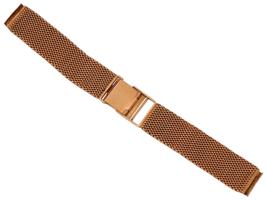 SOVIET 14K ROSE GOLD CHAIN MESH WATCH BRACELET